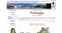 Desktop Screenshot of pedologija.com.hr